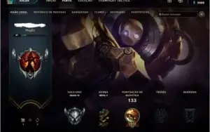 Conta LOL 57 champs Prata