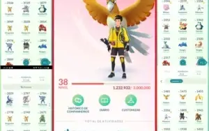 Conta Pokemon Go Level 38