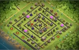 Vila Centro de Vila 11(coringa cv9) - Clash of Clans.