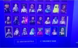 Conta Fortnite com Salve o mundo Raio 110  TOP 100 BR