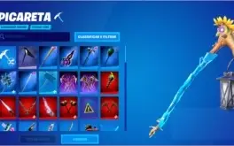 CONTA DE FORTNITE, 180 SKINS, 137 PICARETAS