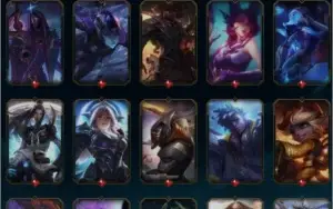 Conta Diamante 4 para Main adc , várias skins lendárias