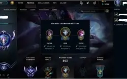 Conta Diamante 4 para Main adc , várias skins lendárias