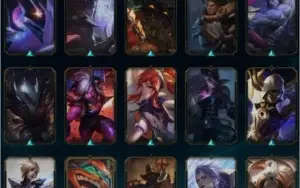Conta Diamante 4 para Main adc , várias skins lendárias