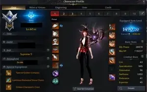 [Lost Ark] Conta Main BARD com 4 alts T3