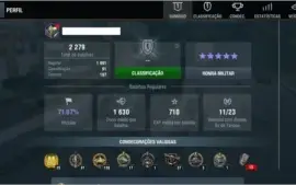 Vendo conta de World of Tanks Blitz
