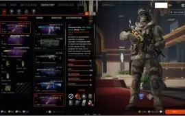 Vendo conta Warface com CDX-MC Kraken Gold e outros