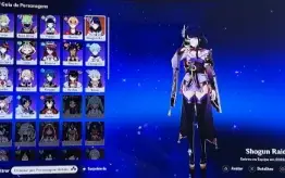 Conta Raiden Shogun C4+Luz do Cortador de Grama (BIS)