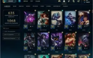 Conta nível 536, Ouro 3, 243 skins, todos os Champs