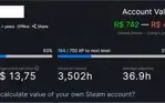 STEAM (NÍVEL 61) OS MELHORES JOGOS (150) + ITENS E DLC'S