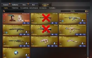 CONTA CROSSFIRE - 26 VIPS - BUFF 3 NO MZ4 - DIVERSAS CARTAS