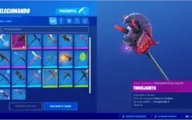 conta fortnite com omega com salve o mundo