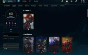 Conta Com Twitch Medieval e Warwick Cinzento Prata 3