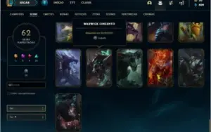 Conta Com Twitch Medieval e Warwick Cinzento Prata 3
