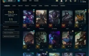 Conta prata 1 com Riven Campeonato 2012 com Borda + icones