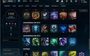 Conta prata 1 com Riven Campeonato 2012 com Borda + icones