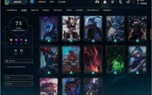 Conta prata 1 com Riven Campeonato 2012 com Borda + icones