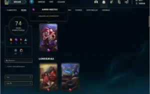 Conta prata 1 com Riven Campeonato 2012 com Borda + icones