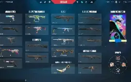 Conta Valorant - NVL 48 com Karambit Sublime 2.0 e Vandal He