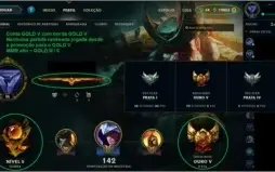 Conta GOLD V Skin Kayle Juíza, Udyr Guardião Espiritual e +