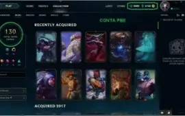 Conta GOLD V Skin Kayle Juíza, Udyr Guardião Espiritual e +