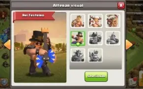 Conta Clash of Clans CV13. Campeã e Várias Tropas FULL