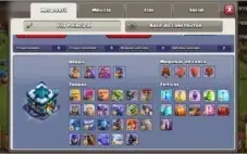 Conta Clash of Clans CV13. Campeã e Várias Tropas FULL