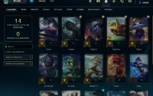 Conta DIAMANTE 4 | 72% Win - Lol (League Of Legends) Elomoon