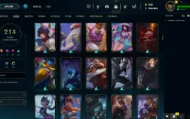 Conta LOL LVL 438 |Full Campeões| 214 Skins |Prata 2| 2015