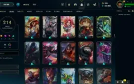 Conta LOL LVL 438 |Full Campeões| 214 Skins |Prata 2| 2015