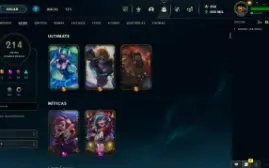 Conta LOL LVL 438 |Full Campeões| 214 Skins |Prata 2| 2015