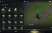 Conta com skin lendaria