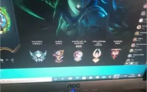 Conta do lol no platina 2 todos os campeões , 175 skins .