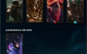 Conta GrãoMestre Soloqueue (600+pdl) League of legends