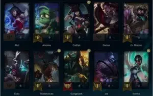 Conta GrãoMestre Soloqueue (600+pdl) League of legends