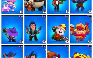 Conta Brawl Stars com 14.000 troféus 242 gemas