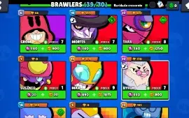 Conta Brawl Stars com 14.000 troféus 242 gemas
