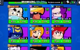Conta Brawl Stars com 14.000 troféus 242 gemas