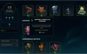 Conta Prata 1 com Skins lendárias