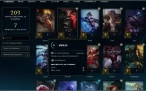 Conta Prata 1 com Skins lendárias
