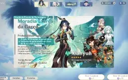 Redentora C1 + bis + tighnari c1 + 13 pulls roxos + 50k gems