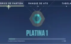 Conta Valorant Platina 1 com SKINS