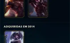 ELISE VITORIOSA LEAGUE OF LEGENDS LVL 30 22 SKINS