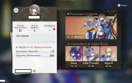 Star Rail - Seele, Silver Wolf, Bronya C1, Himeko e Gepard