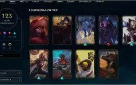 Diamante 4 - lvl 382 - 123 skins