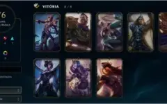 CONTA COM TODAS AS SKINS VITORIOSAS! E 7000RP! TODOS CHAMPS!