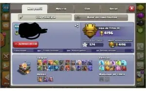 CLASH OF CLANS CV11 QUASE FULL E BEM UPADA.