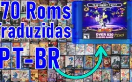 Pack Com 938 Jogos/ Roms Para Mega Drive 170 Roms Pt-Br