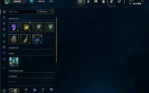 Platina 1 com 25 Champs e 1 Skin