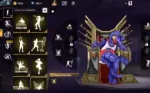 Conta de free fire muito antiga